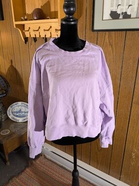 Old Navy Lavender Pullover Sweatshirt